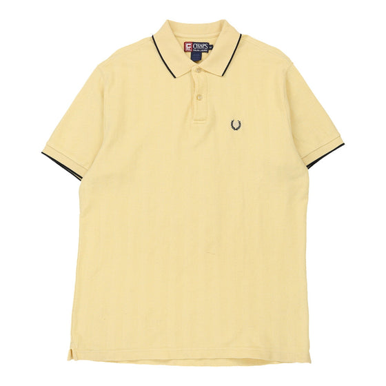 Vintage yellow Chaps Ralph Lauren Polo Shirt - mens medium