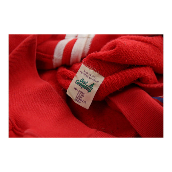 Vintage red 1980s Best Company Cardigan - mens xx-large