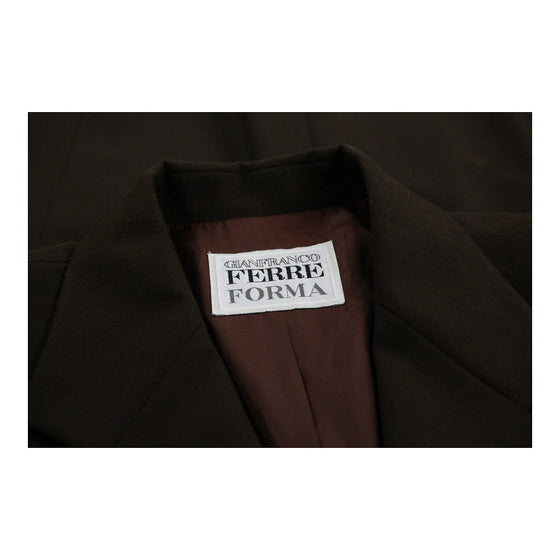 Vintage brown Gianfranco Ferre Blazer - mens x-large