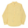 Vintage yellow Versace Shirt - mens large