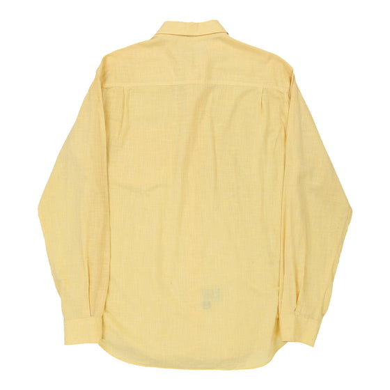 Vintage yellow Versace Shirt - mens large