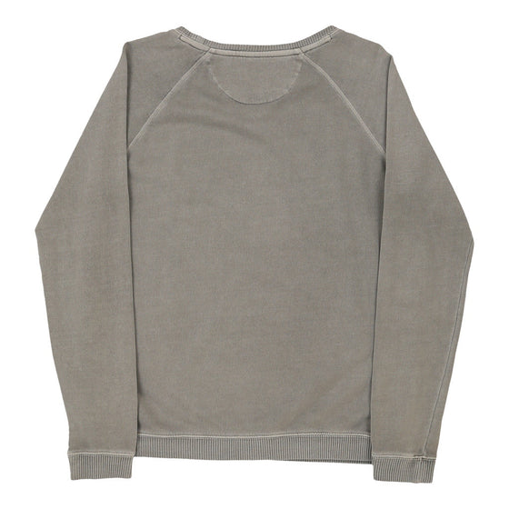 Vintage grey Napapijri Sweatshirt - mens small