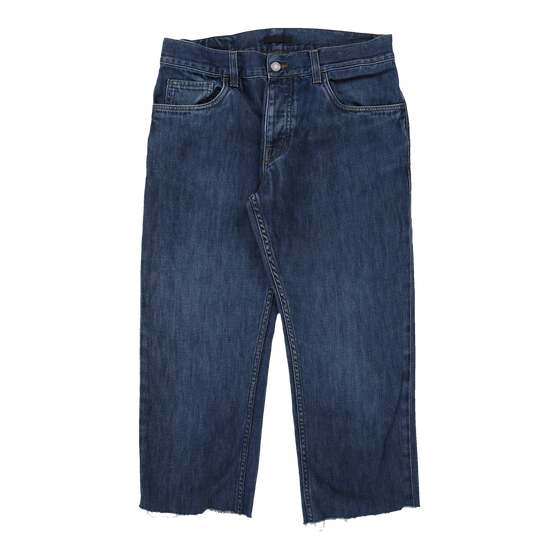 Tapered Fit Prada Jeans - 32W UK 12 Blue Cotton