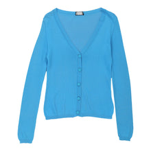  Versus By Versace Cardigan - Large Blue Cotton