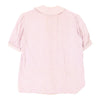 Valentino Collared Blouse - Medium Pink Silk