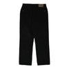 Les Copains Trousers - 34W UK 14 Black Cotton Blend