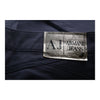 Armani Jeans Trousers - 31W UK 10 Navy Cotton