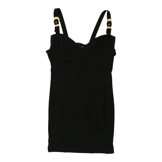 Roccobarocco Top - Large Black Cotton Blend