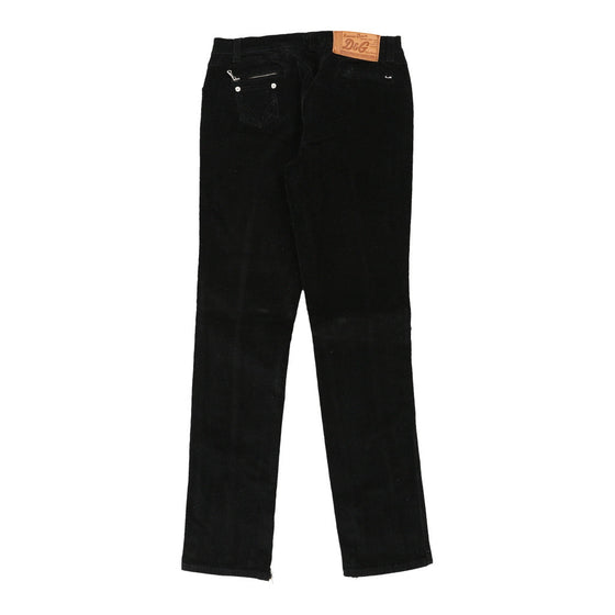 Dolce & Gabbana Trousers - 30W UK 8 Black Cotton