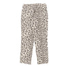 Blumarine Animal print Trousers - 26W UK 6 Multicoloured Cotton