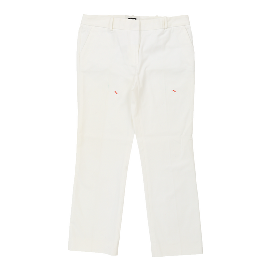 Dolce & Gabbana Trousers - 34W UK 12 White Cotton