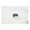 Dolce & Gabbana Trousers - 34W UK 12 White Cotton