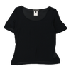 Les Copains T-Shirt - Medium Black Viscose