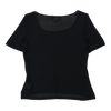 Les Copains T-Shirt - Medium Black Viscose