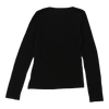 Dolce & Gabbana Long Sleeve Top - Medium Black Nylon Blend