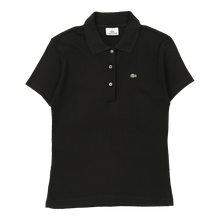  Lacoste Polo Shirt - Medium Black Cotton