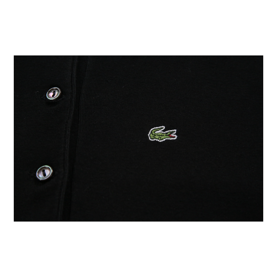 Lacoste Polo Shirt - Medium Black Cotton