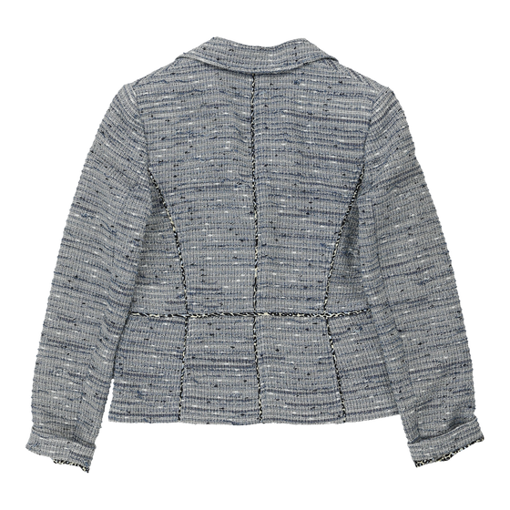 Les Copains Blazer - Medium Grey Cotton Blend