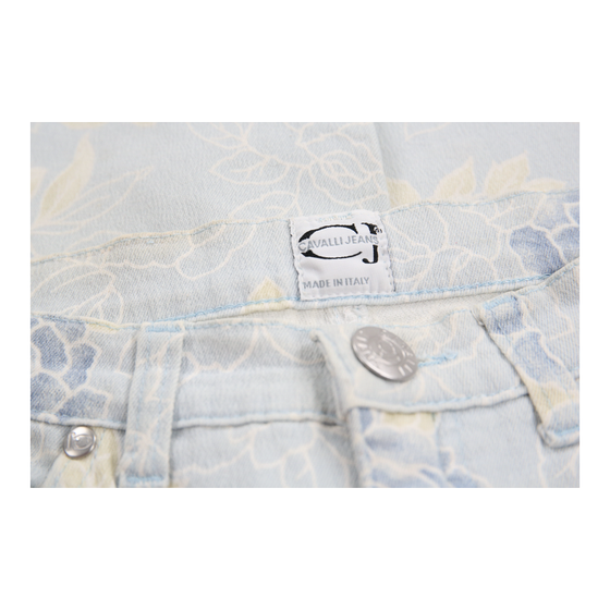 Cavalli Jeans - 26W UK 6 Blue Cotton