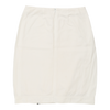 Dries Van Noten Pencil Skirt - 30W UK 10 White Cotton