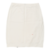 Dries Van Noten Pencil Skirt - 30W UK 10 White Cotton