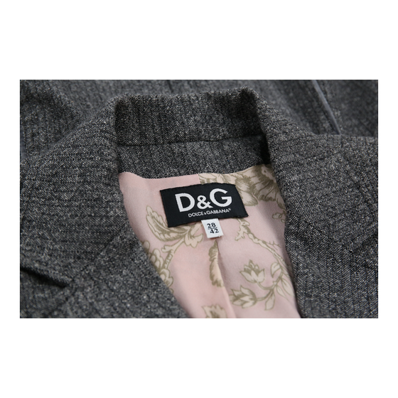 Dolce & Gabbana Blazer - Small Grey Wool Blend