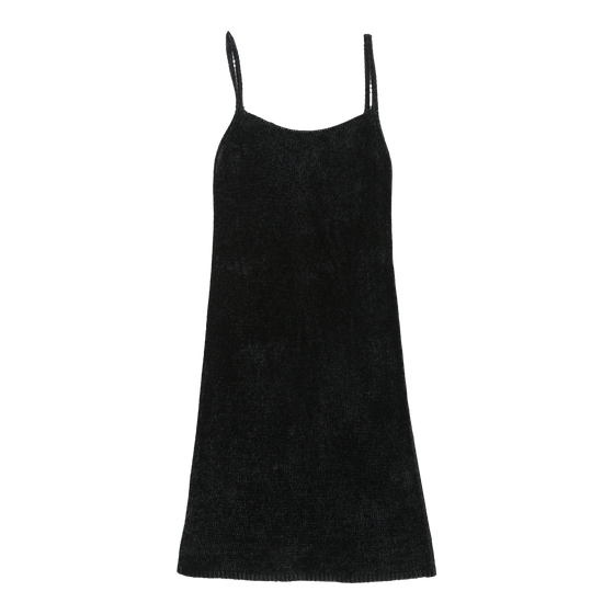 Krizia Dress - Large Black Viscose Blend