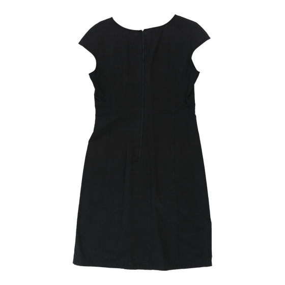 Valentino Sheath Dress - Small Black Cotton