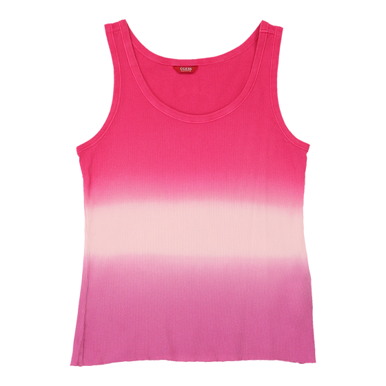 Guess Vest - Large Pink Cotton