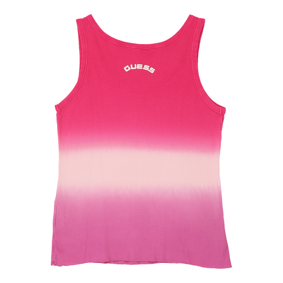 Guess Vest - Large Pink Cotton