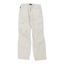  Armani Jeans Cargo Trousers - 30W UK 8 White Cotton