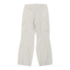 Armani Jeans Cargo Trousers - 30W UK 8 White Cotton