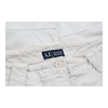 Armani Jeans Cargo Trousers - 30W UK 8 White Cotton