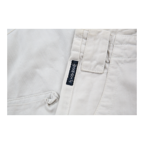 Armani Jeans Cargo Trousers - 30W UK 8 White Cotton