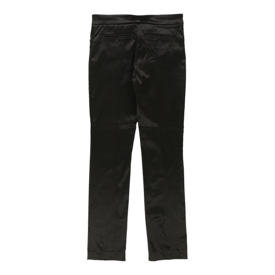 Cavalli Trousers - 30W UK 8 Black Acetate