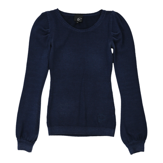 Cavalli Jumper - Small Navy Wool