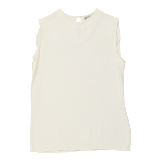 Emporio Armani Vest - Medium Cream Viscose