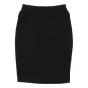 Trussardi Pencil Skirt - 28W UK 8 Black Cotton