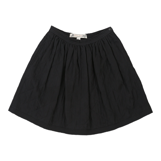 Krizia Mini Skirt - 26W UK 6 Black Viscose Blend