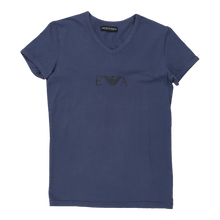  Emporio Armani T-Shirt - Small Navy Cotton