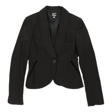  Gf Ferre Blazer - Small Black Cotton Blend