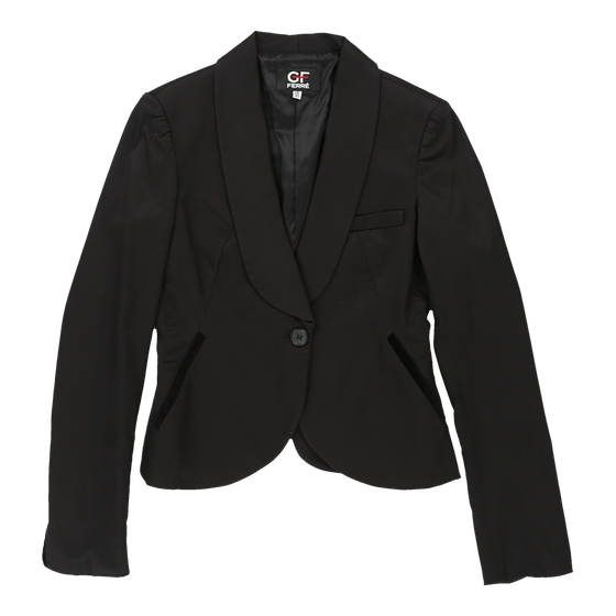 Gf Ferre Blazer - Small Black Cotton Blend