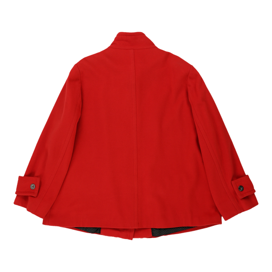 Krizia Duffle Coat - XL Red Acetate