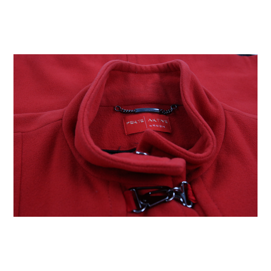 Krizia Duffle Coat - XL Red Acetate