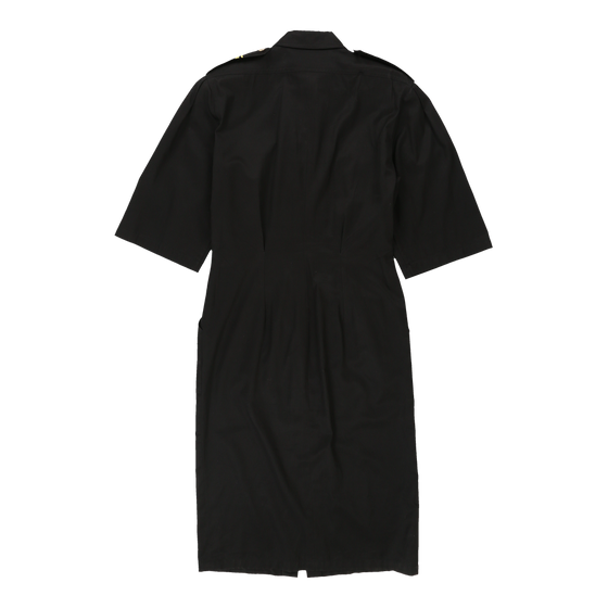 Les Copains Shirt Dress - Medium Black Cotton