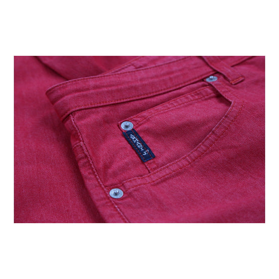 Vintage red Armani Jeans - mens 32" waist