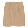 Miu Miu Skirt - 30W UK 10 Beige Cotton Blend