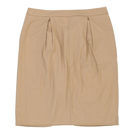 Miu Miu Skirt - 30W UK 10 Beige Cotton Blend