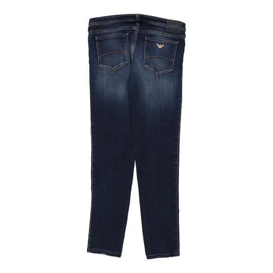 Armani Skinny Jeans - 29W UK 8 Dark Wash Cotton