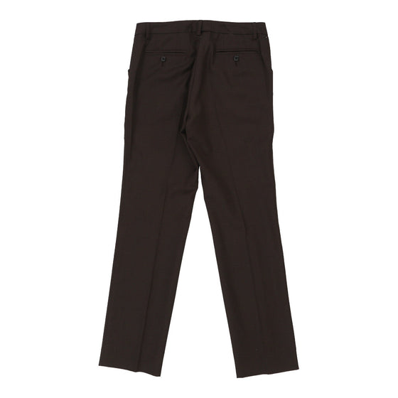 Dolce & Gabbana Trousers - 28W UK 6 Brown Cotton